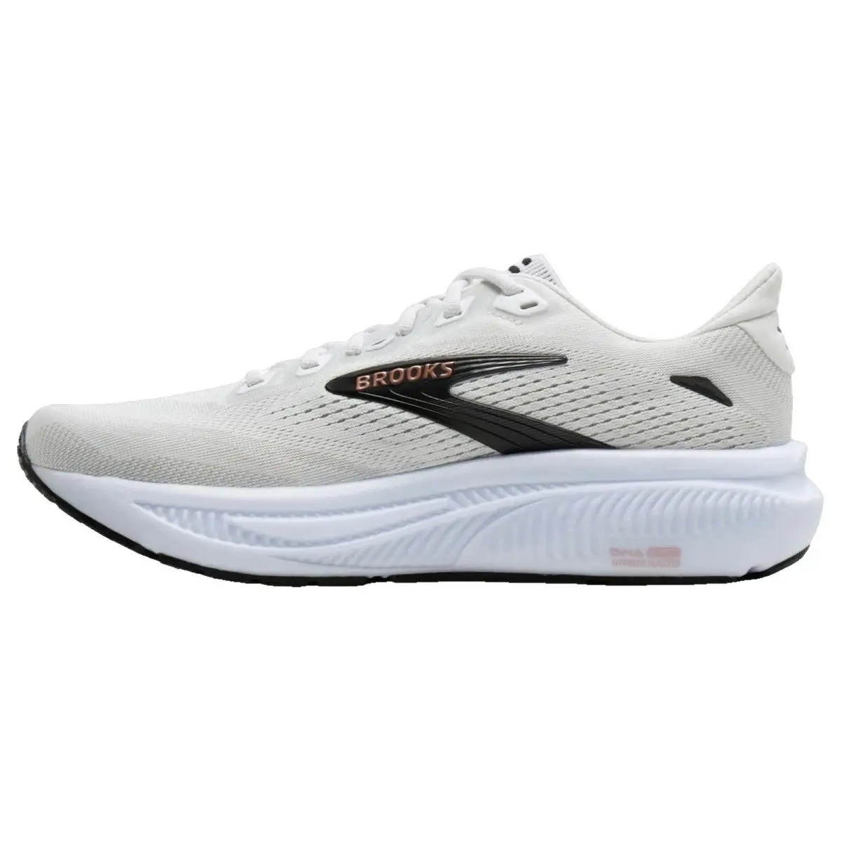 Brooks shoes - Brooks Ghost 18 - Ghost - 1204821B105 - White/Black/RoseGold 2