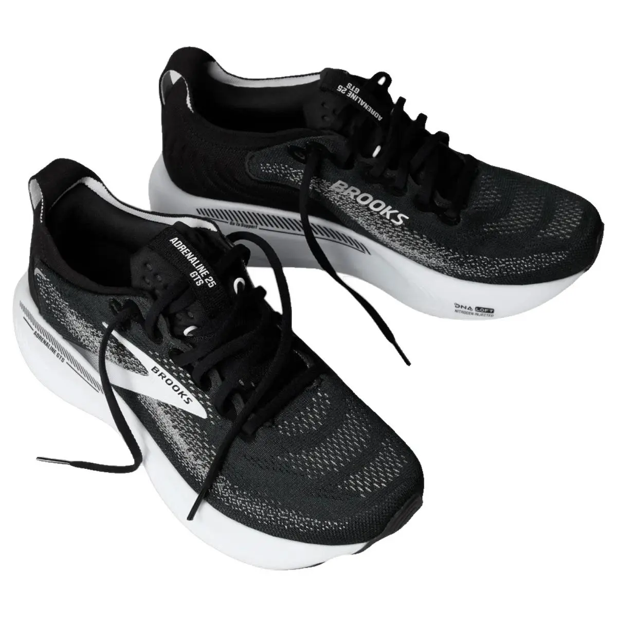 Brooks shoes - Brooks Adrenaline Gts 25 - Adrenaline Gts - 1104541D090 - Black/Grey/White 3