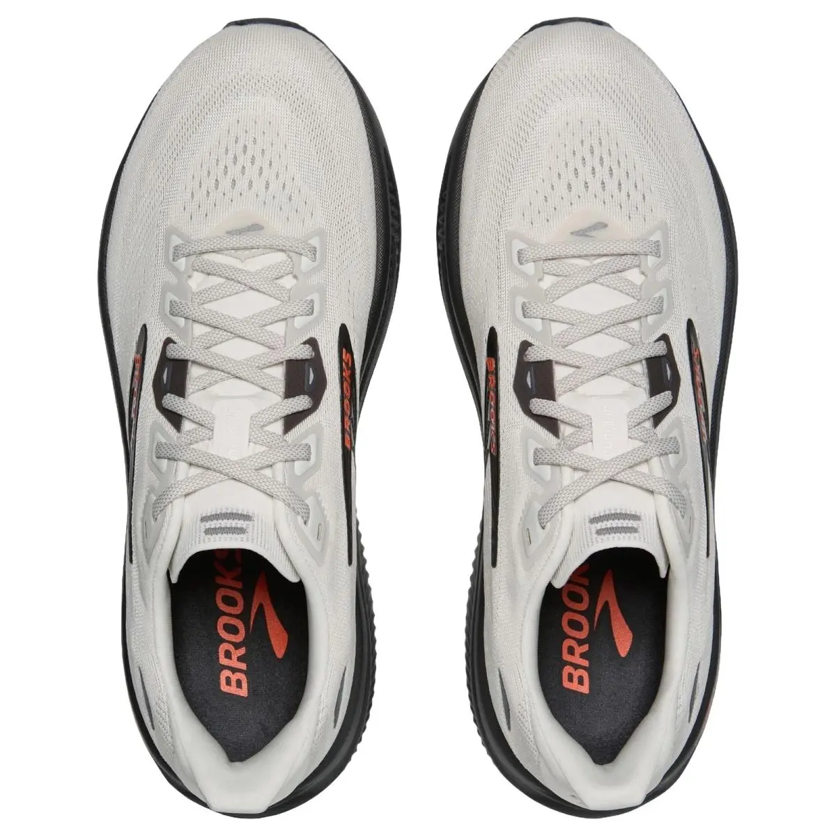 Brooks shoes - Brooks Ghost 18 Narrow - Ghost Narrow - 1104931D292 - Coconut/Pearl/Tigerlily 0