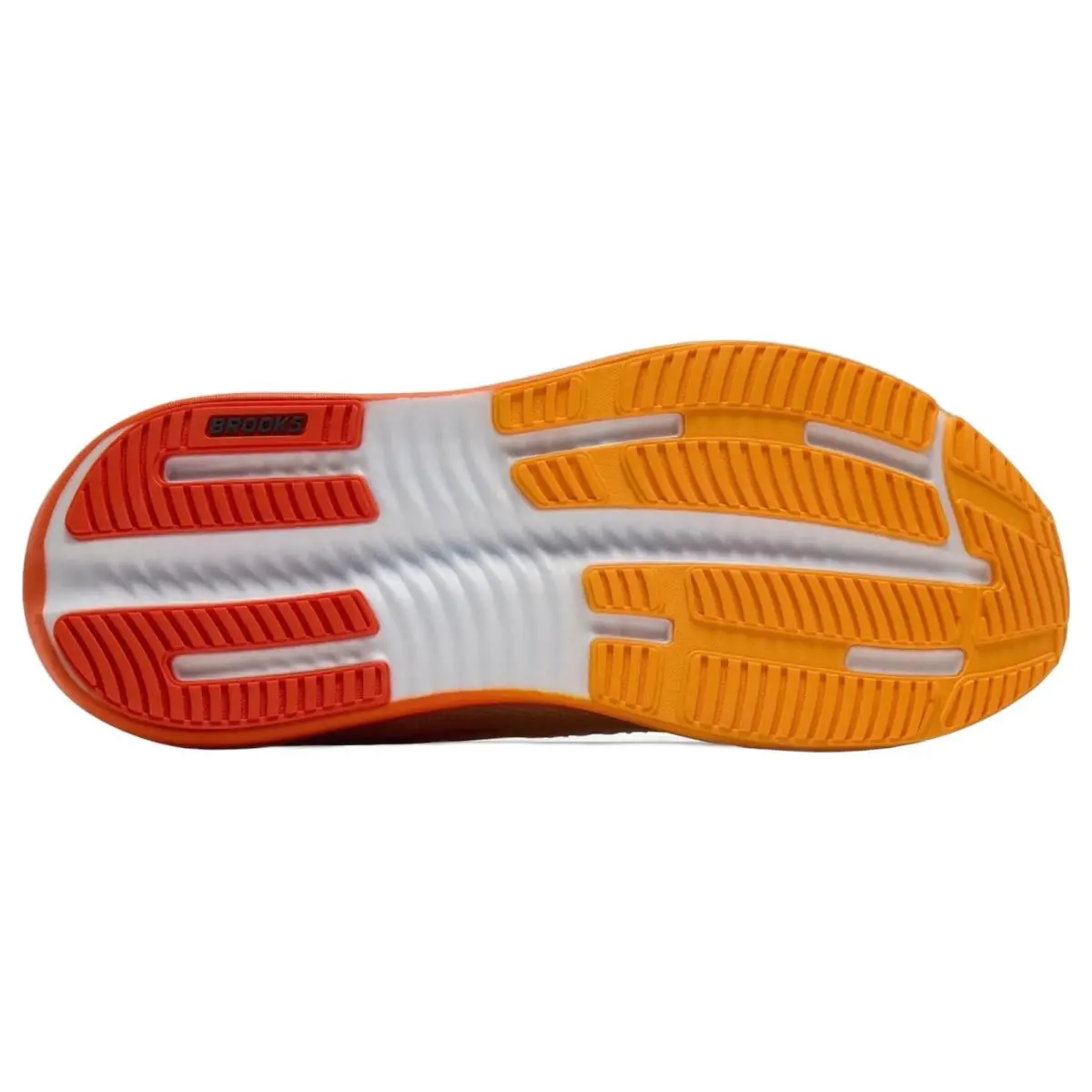 Brooks shoes - Brooks Ghost Max 4 Wide - 1104961D162 - White/Orange/Red 10