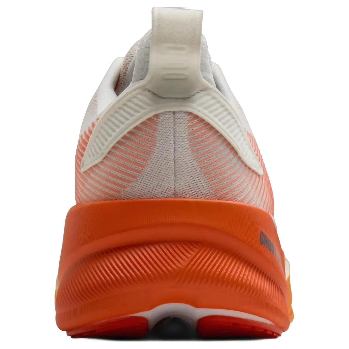 Brooks shoes - Brooks Ghost Max 4 Wide - 1104961D162 - White/Orange/Red 12