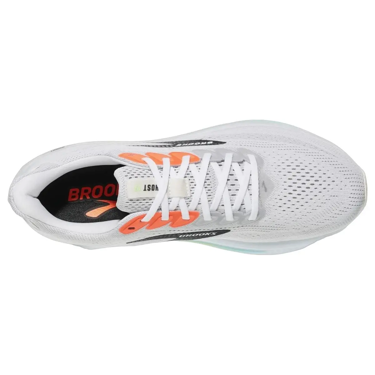 Brooks shoes - Brooks Ghost 17 - Ghost - 1104421D112 - White/Pink Clay/Gecko 8