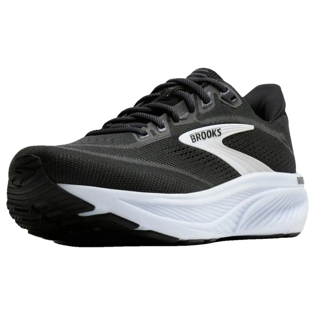 Brooks shoes - Brooks Ghost 18 Extra Wide - 1104931D090 - Black/Grey/White 4