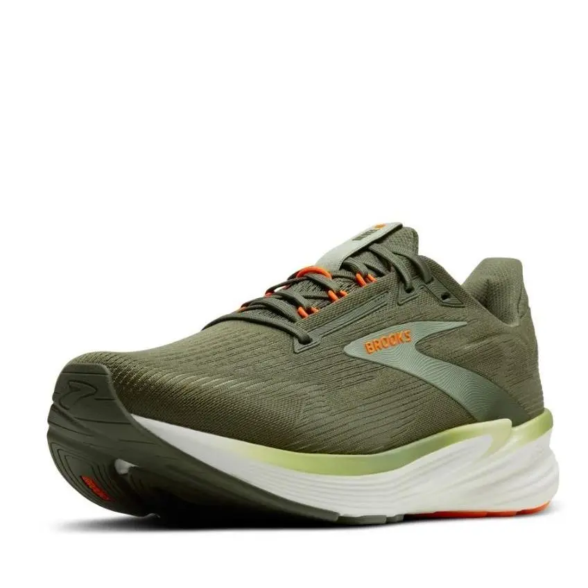 Brooks shoes - 110468 - 110468 - OLIVE/TEA/ORANGE 4