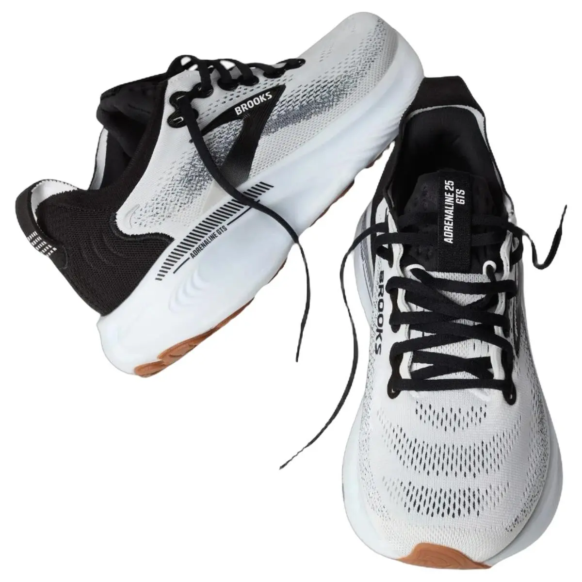 Brooks shoes - Brooks Adrenaline Gts 25 - Adrenaline Gts - 1104541D189 - White/Black/White 12