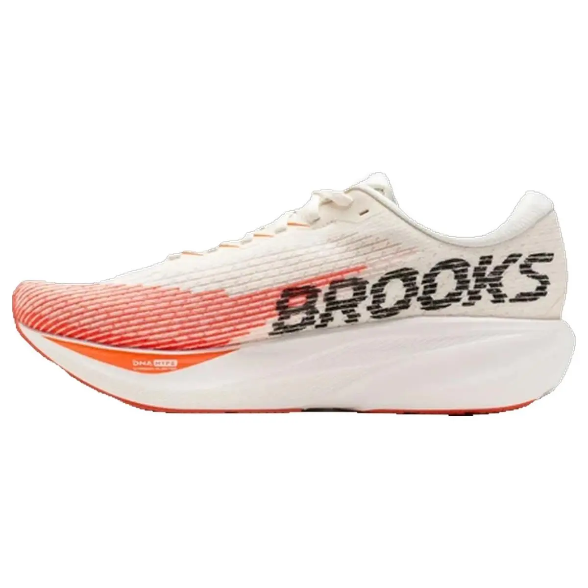Brooks shoes - Brooks Ghost Amp - Ghost Amp - 1104971D282 - White/Tigerlily/Black 0