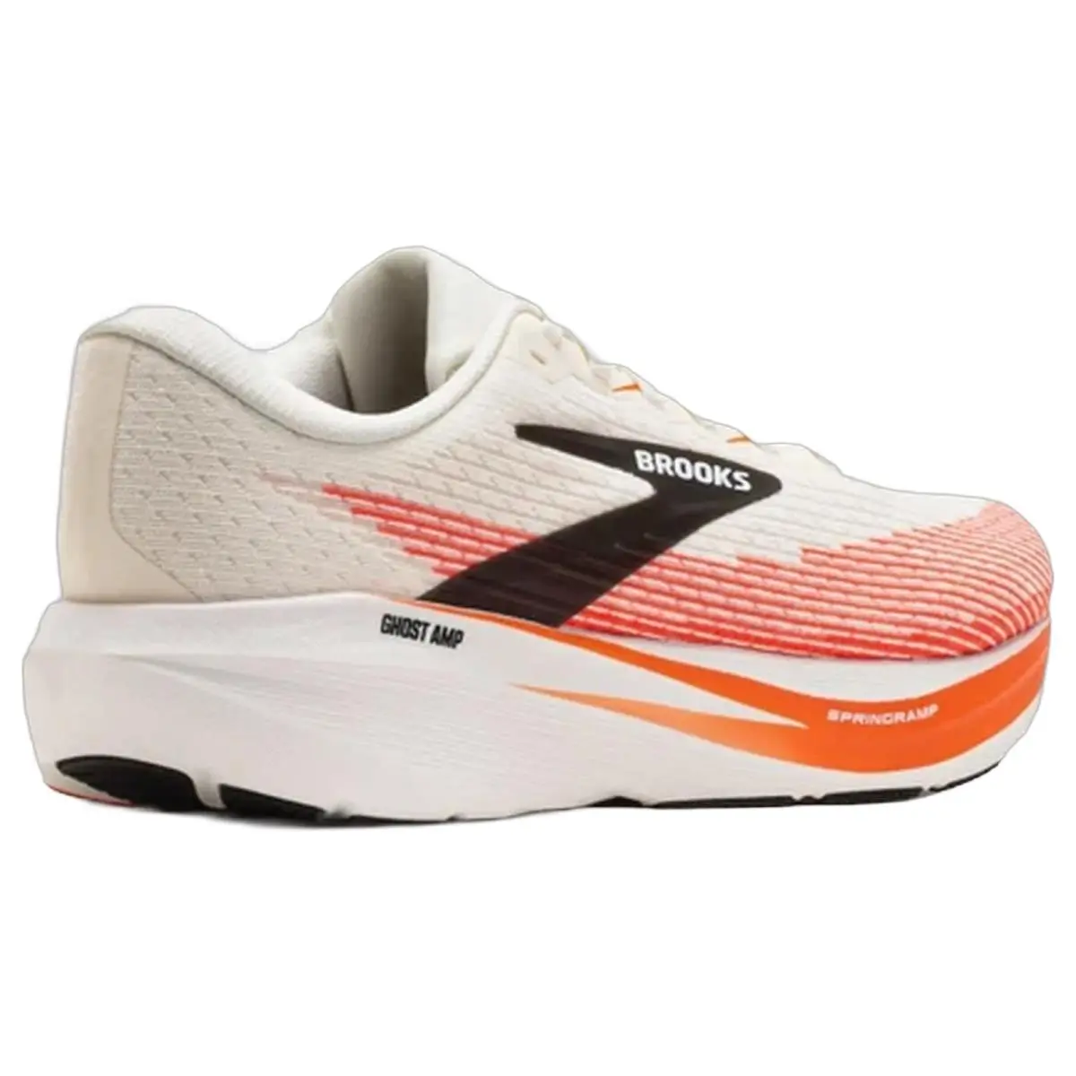 Brooks shoes - Brooks Ghost Amp - Ghost Amp - 1104971D282 - White/Tigerlily/Black 4