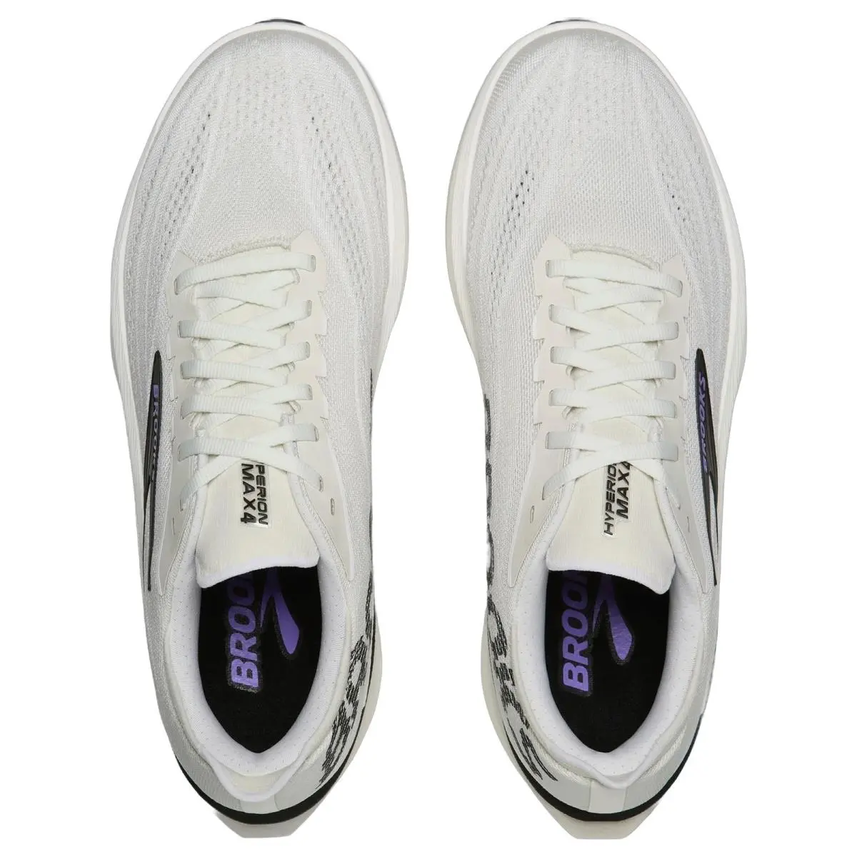 Brooks shoes - Brooks Hyperion Max 4 - Hyperion Max - 1104981D059 - Grey/Black/Purple Hebe 0