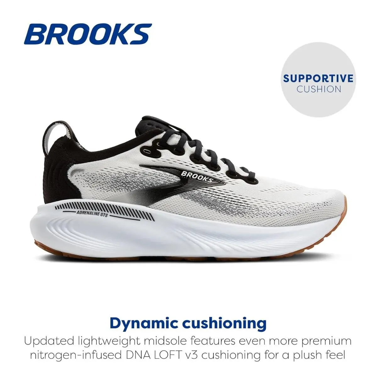 Brooks shoes - Adrenaline GTS 25 - Adrenaline GTS - Adrenaline GTS 25 - White/Black/White 0