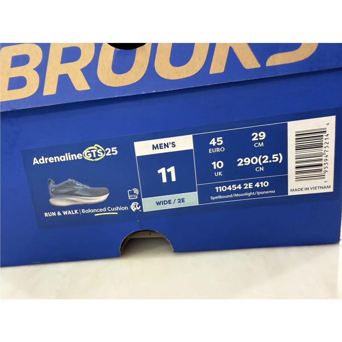 Brooks shoes - Brooks Adrenaline GTS 25 - Adrenaline GTS - Spellbound / Moonlight / Ipanema (UPC: 195394752144) 0
