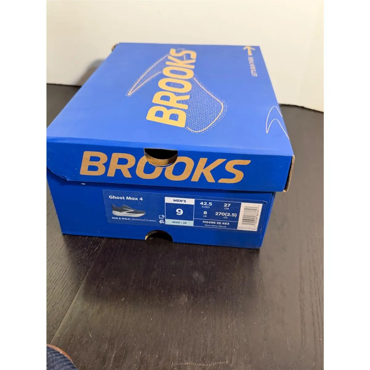 Brooks shoes - Brooks Ghost Max - Ghost Max - Navy, Cream 14