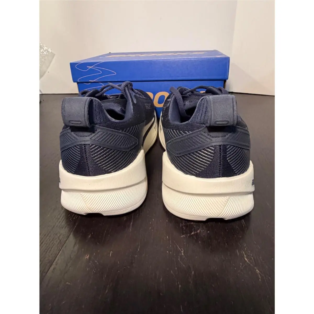 Brooks shoes - Brooks Ghost Max - Ghost Max - Navy, Cream 7