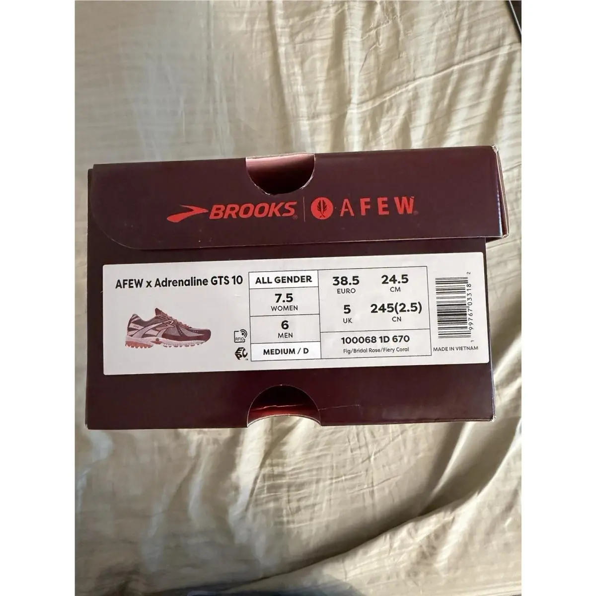 Brooks shoes - AFEW X ADRENALINE GTS 10 - 100068-1D-670 - Multicolor (UPC: 199767033182) 6