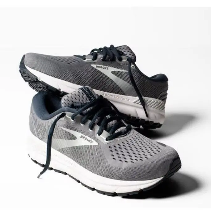 Brooks shoes - Brooks Addiction GTS 15 - Addiction GTS - 120352-1B-099 - Gray/Navy/Aqua (UPC: 0190340943256) 2