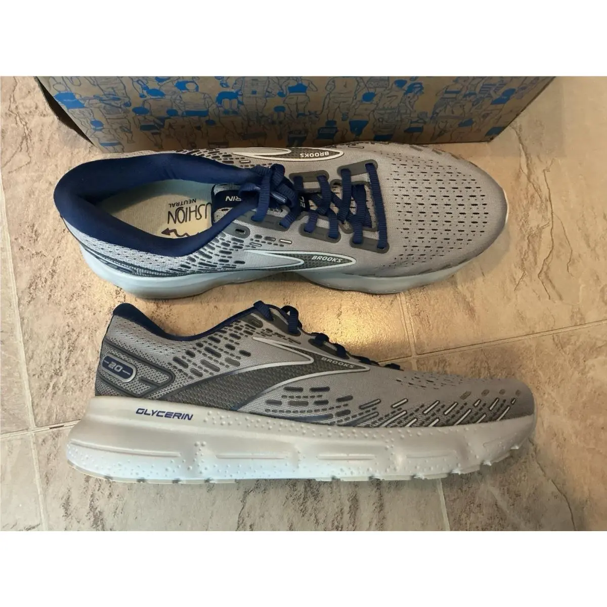 Brooks shoes - Brooks Glycerin 20 - Glycerin - Gray 0
