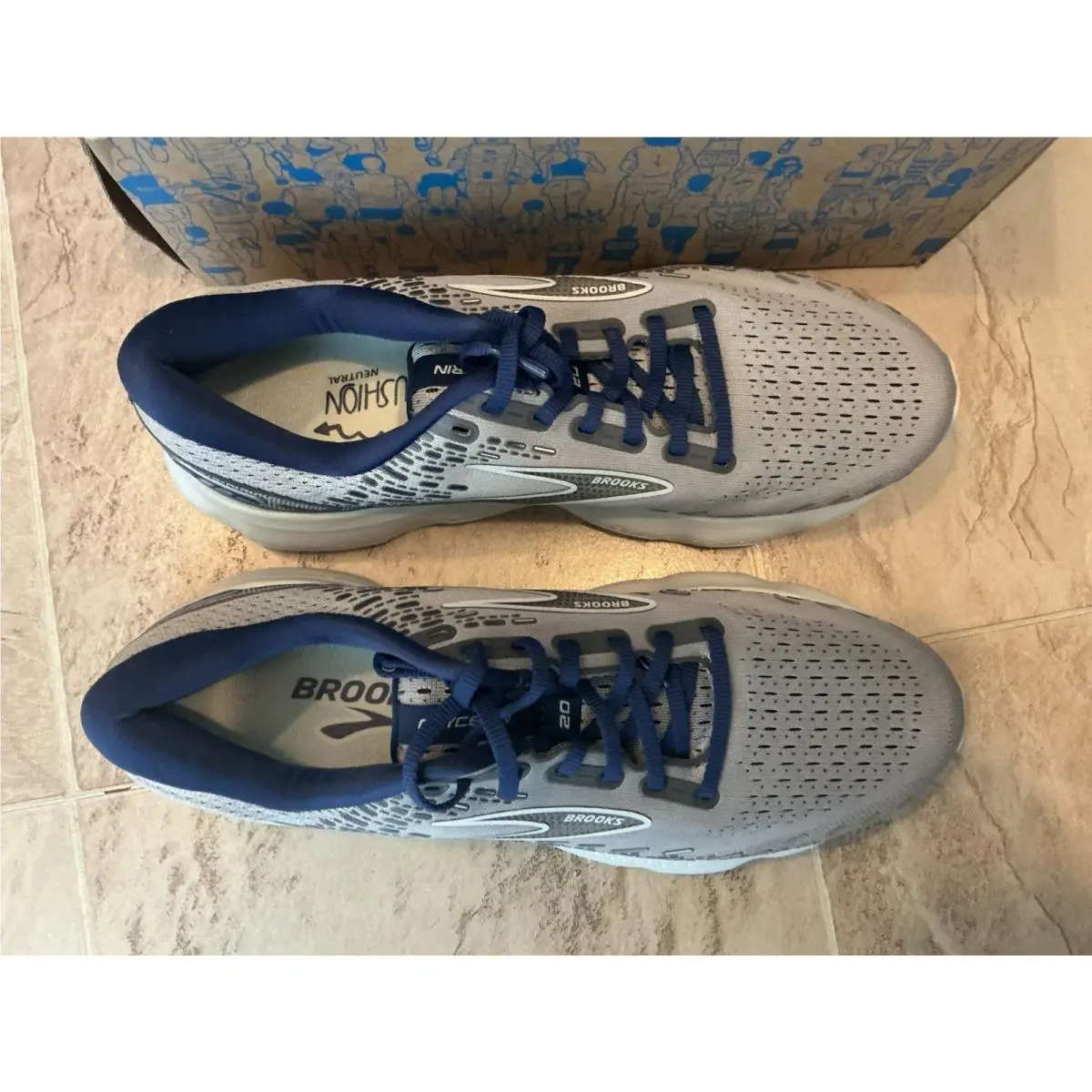 Brooks shoes - Brooks Glycerin 20 - Glycerin - Gray 2