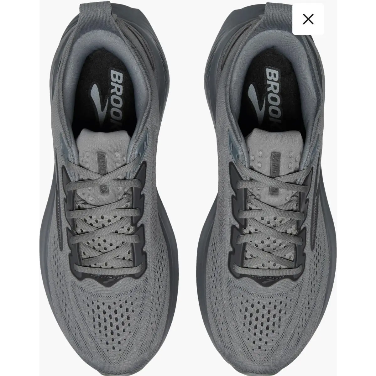 Brooks shoes - Brooks Glycerin 15 - Glycerin - Grey/Blackened Pearl /Black 2