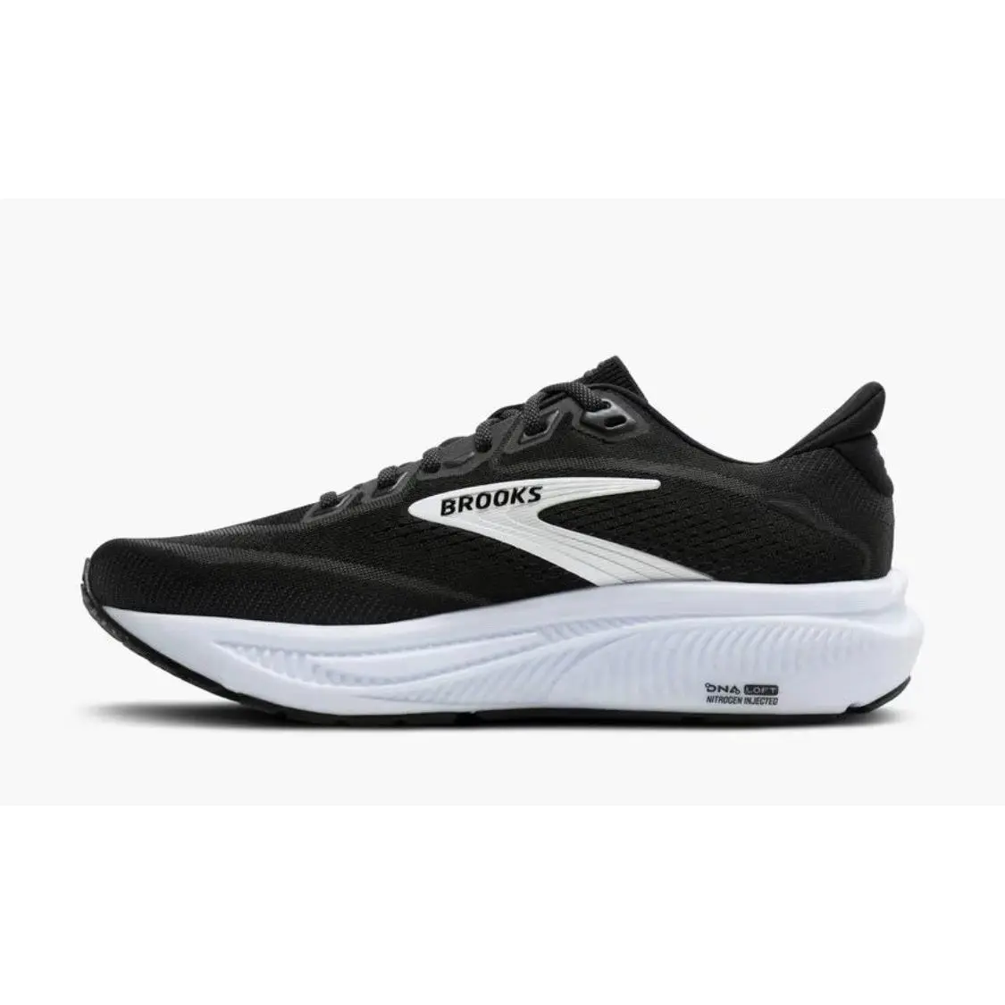 Brooks shoes - Brooks Ghost 18 - Ghost - Black /Gray /White (UPC: 0195394871821) 2