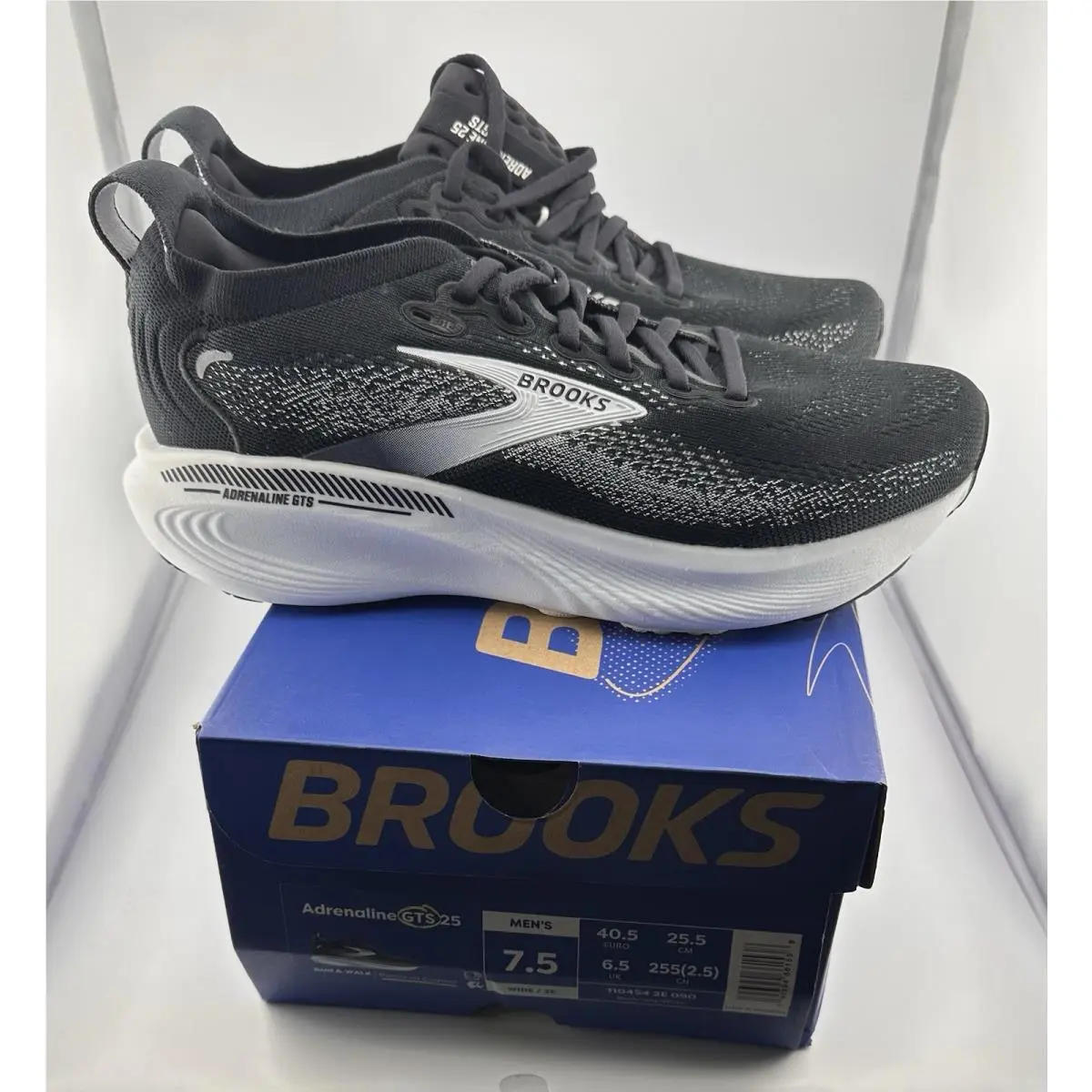 Brooks shoes - Brooks Adrenaline GTS 25 - Adrenaline GTS - Black Grey White 8