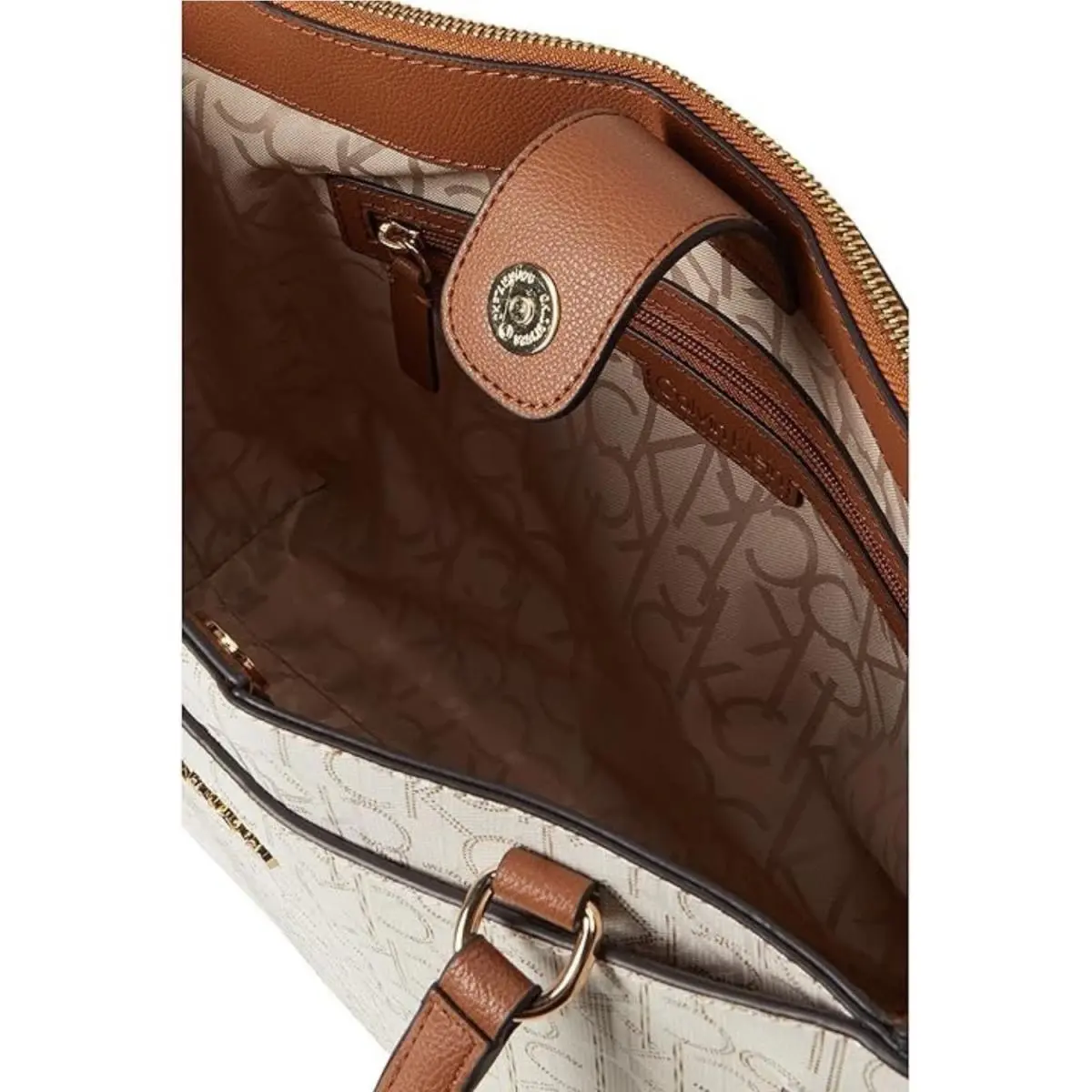 Calvin Klein  bag  Mavis - Exterior: Multicolor, Handle/Strap: Brown, Hardware: Gold 5