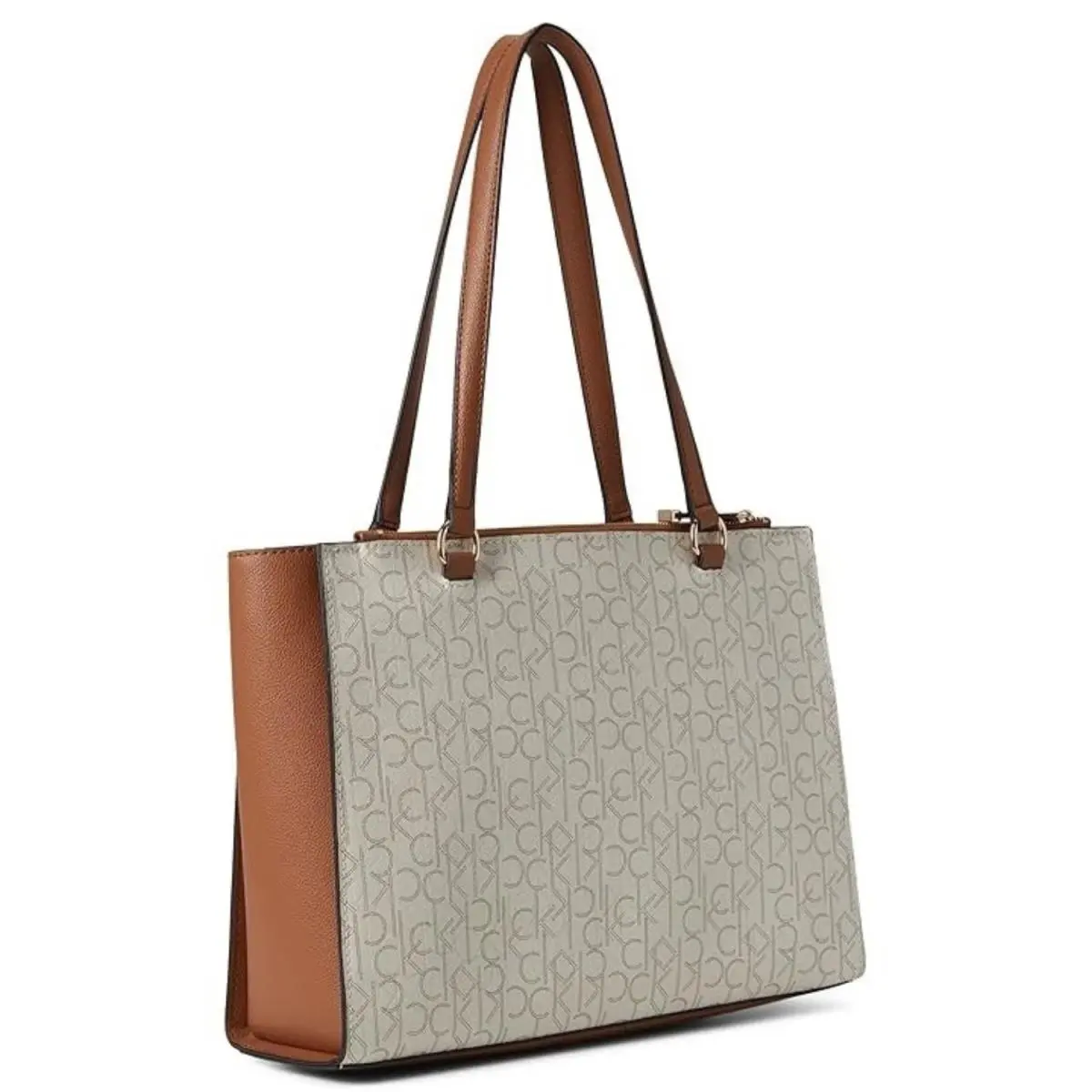 Calvin Klein  bag  Mavis - Exterior: Multicolor, Handle/Strap: Brown, Hardware: Gold 4