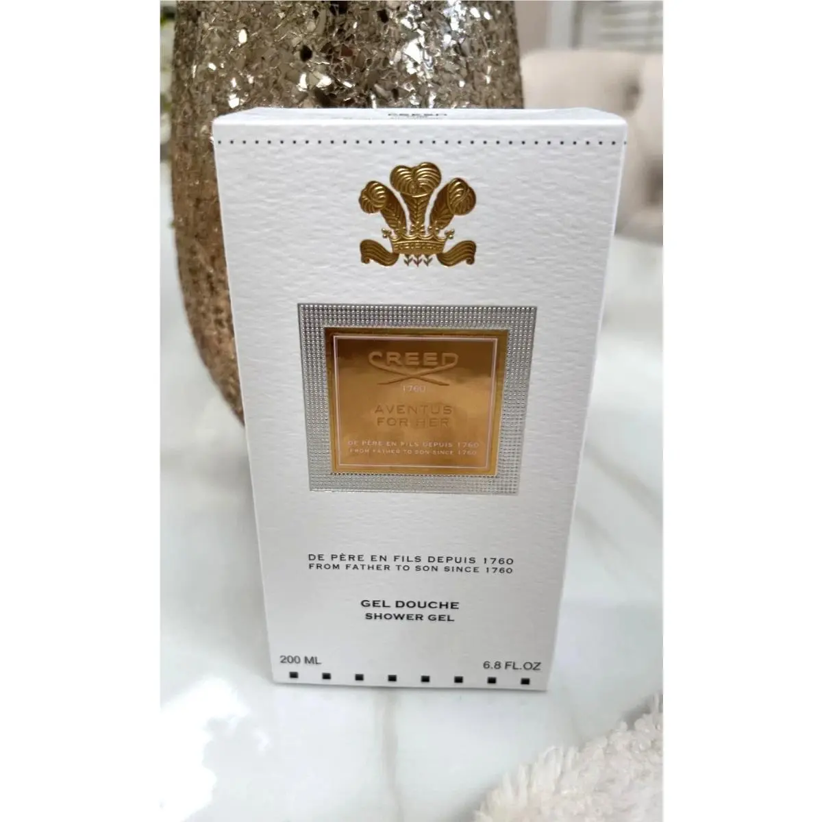 Aventus For Her 200ml/6.7oz Perfumed Gel Women Luxury Body Care by Creed
