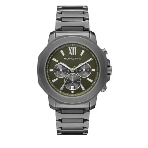 Lexington Automatic Green Dial/gunmetal 44 MM Men`s Watch MK9267 by Michael Kors