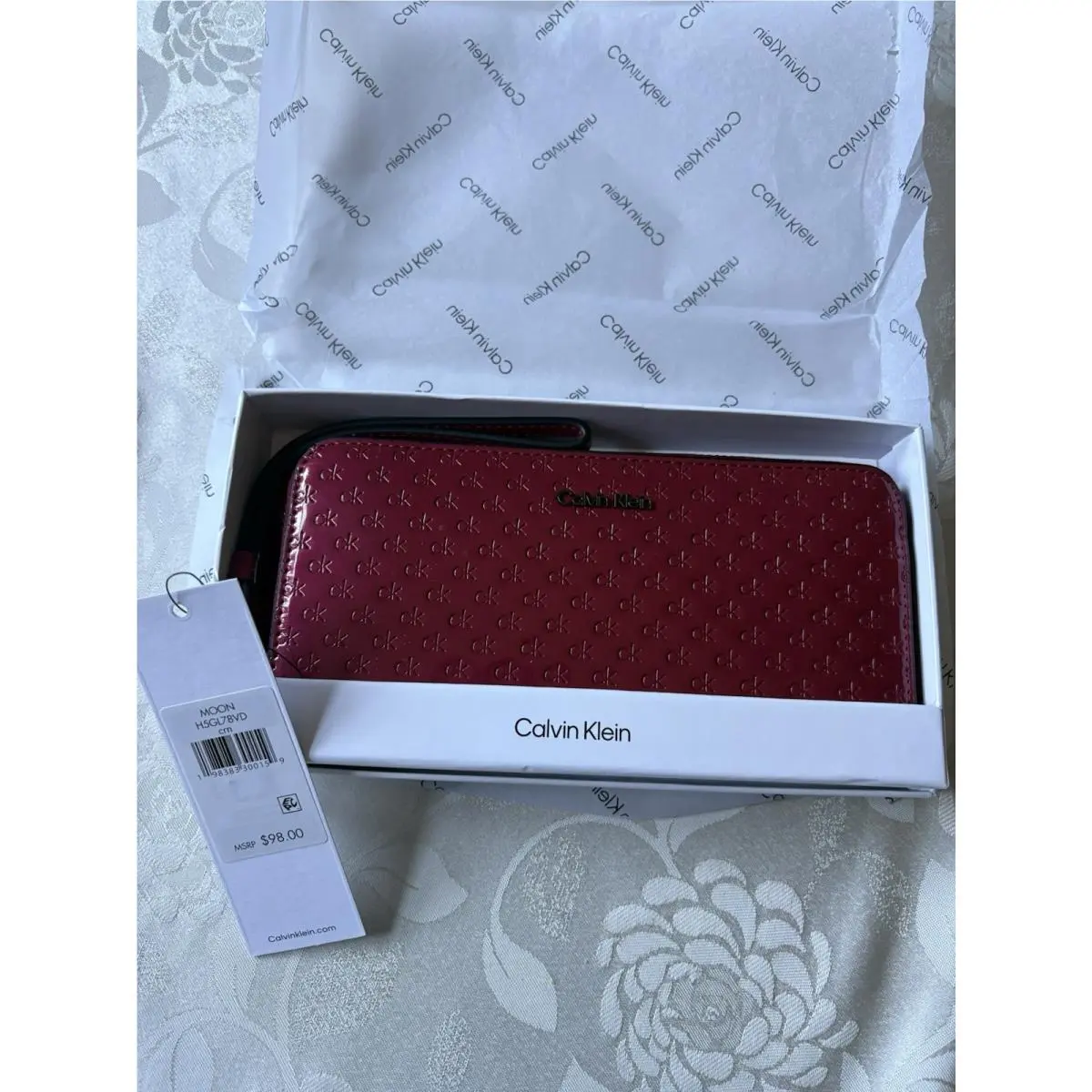 Calvin Klein Wallet Cranberry