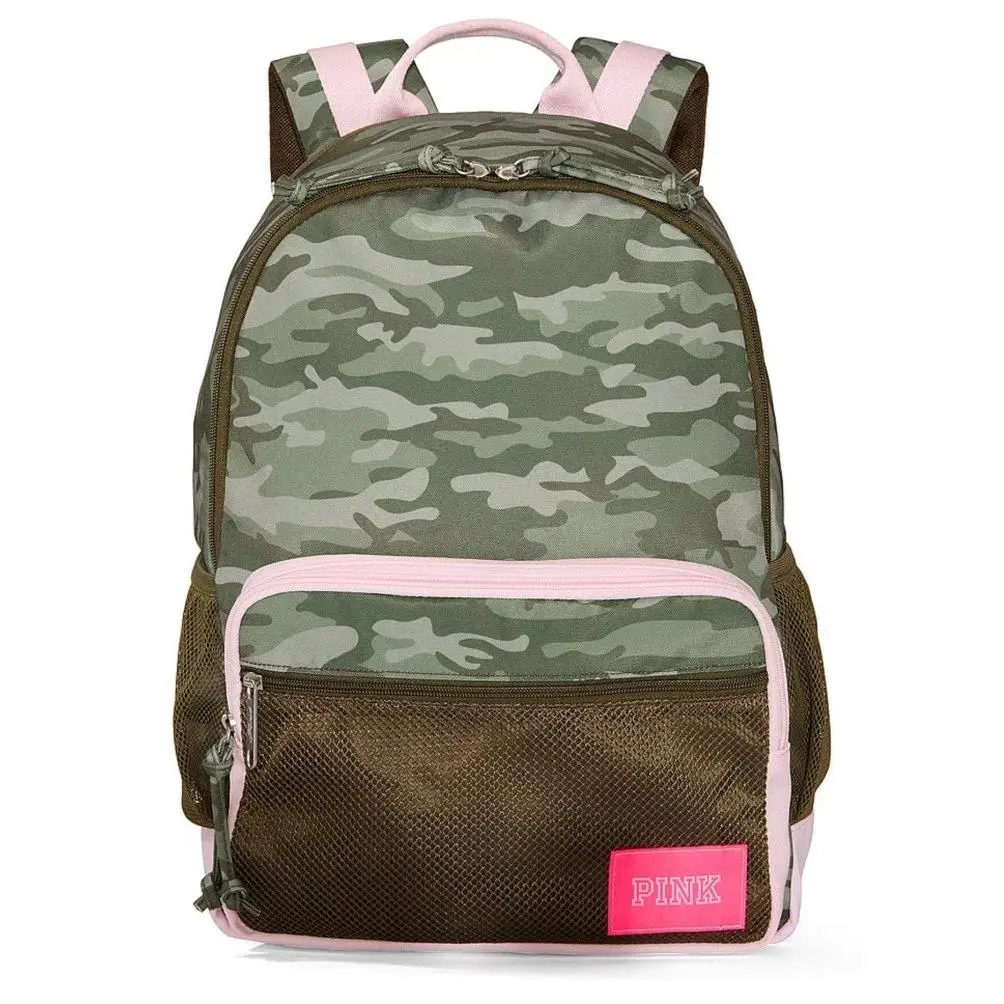 Victoria’s Secret Pink Campus Backpack 18 Liters Camo 7SQG Camouflage by Victoria's Secret