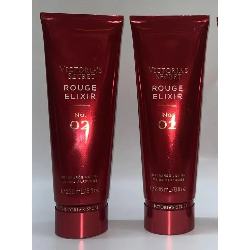 2 Rouge Elixir No. 2 Victoria`s Secret Fragrance Lotion 8 fl oz