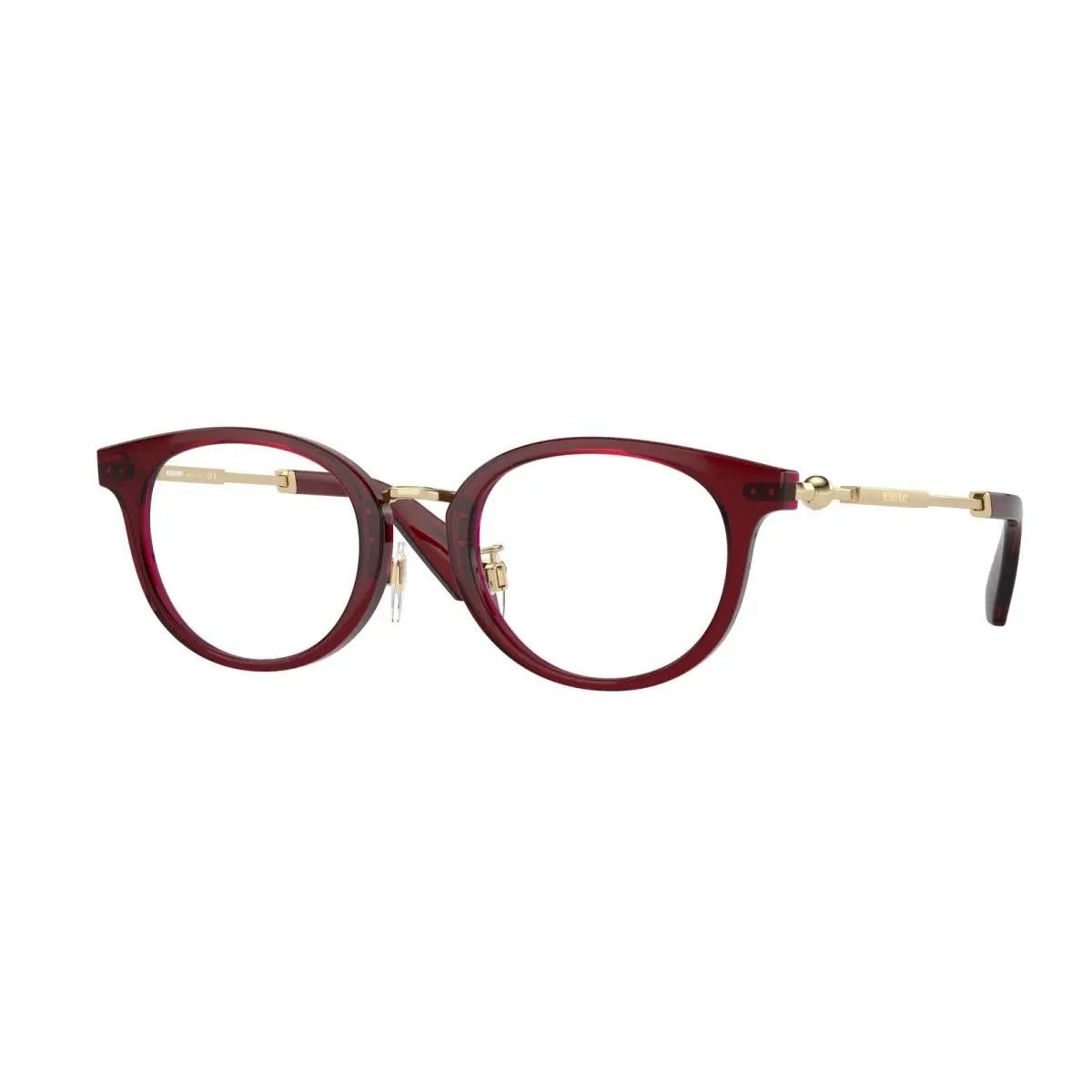 BE 2413 D Bordeaux 4128 Size 48 Eyeglasses by Burberry