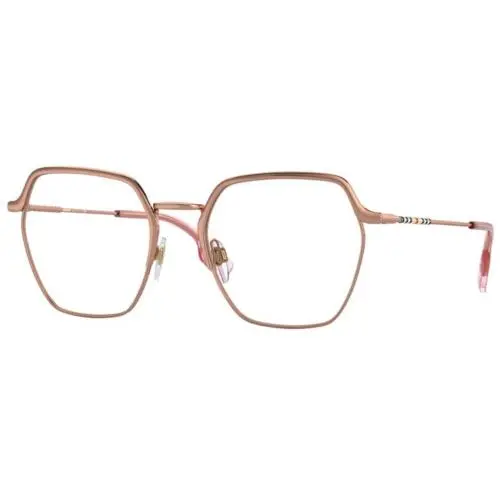 BE 1371 Angelica Rose Gold 1337 Size 52 Eyeglasses by Burberry