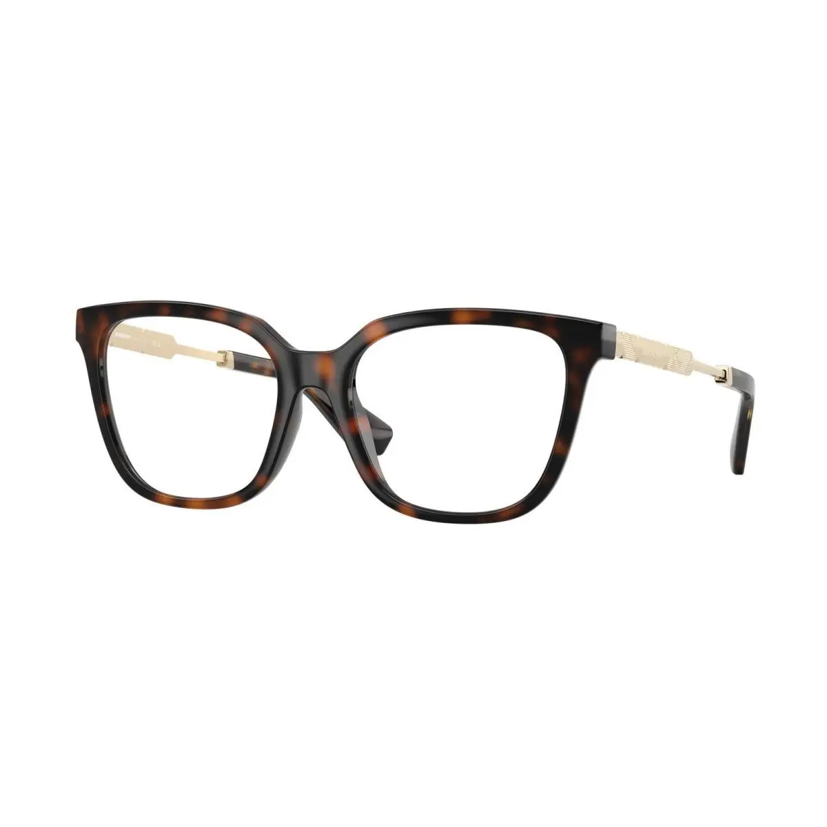 BE 2441 U Dark Havana Demo Lens 3002 Size 53 Eyeglasses by Burberry
