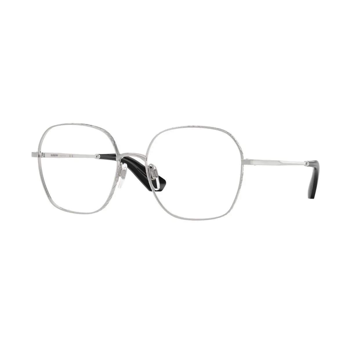 BE 1399 Silver Demo Lens 1005 Size 53 Eyeglasses by Burberry