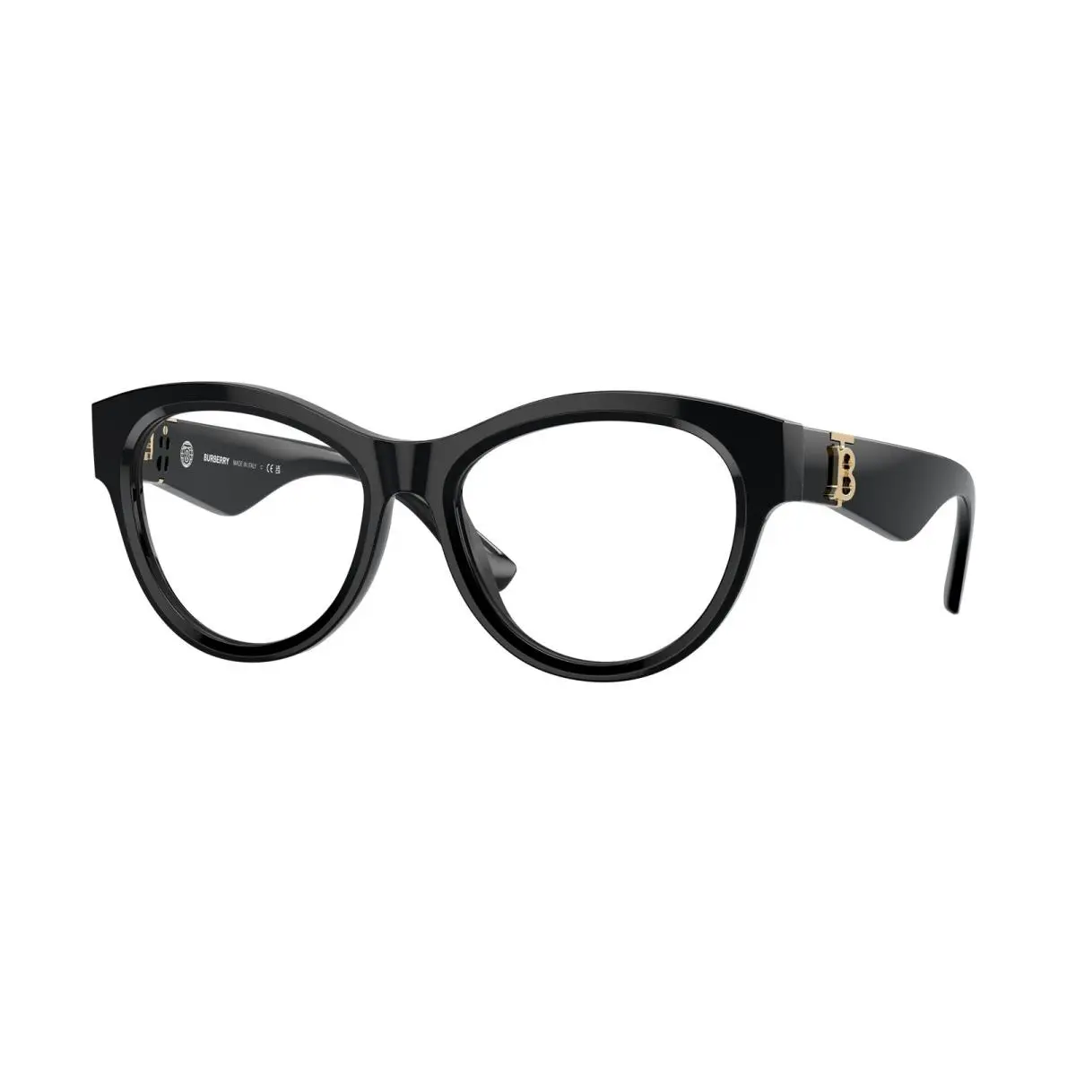 BE 2404 F Black 3001 Size 53 Eyeglasses by Burberry
