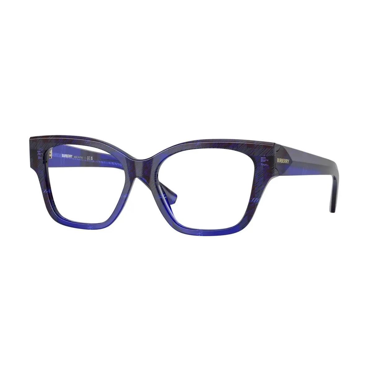 BE 2420 Check Blue 4114 Size 54 Eyeglasses by Burberry