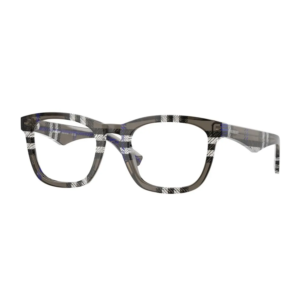 BE 2417 Check Lichen 4147 Size 53 Eyeglasses by Burberry