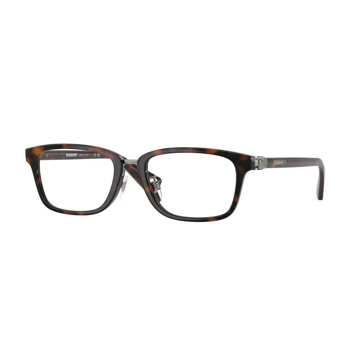 BE 2437 D Dark Havana Demo Lens 3002 Size 53 Eyeglasses by Burberry