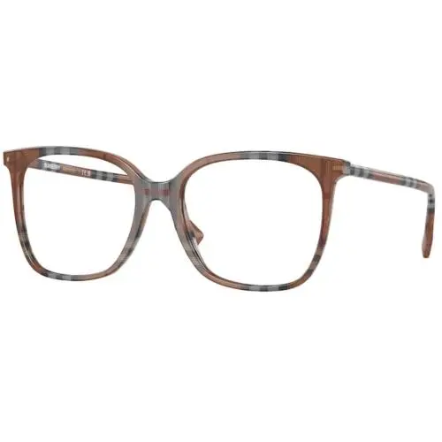 BE 2367 Louise Check Brown 3966 Size 54 Eyeglasses by Burberry