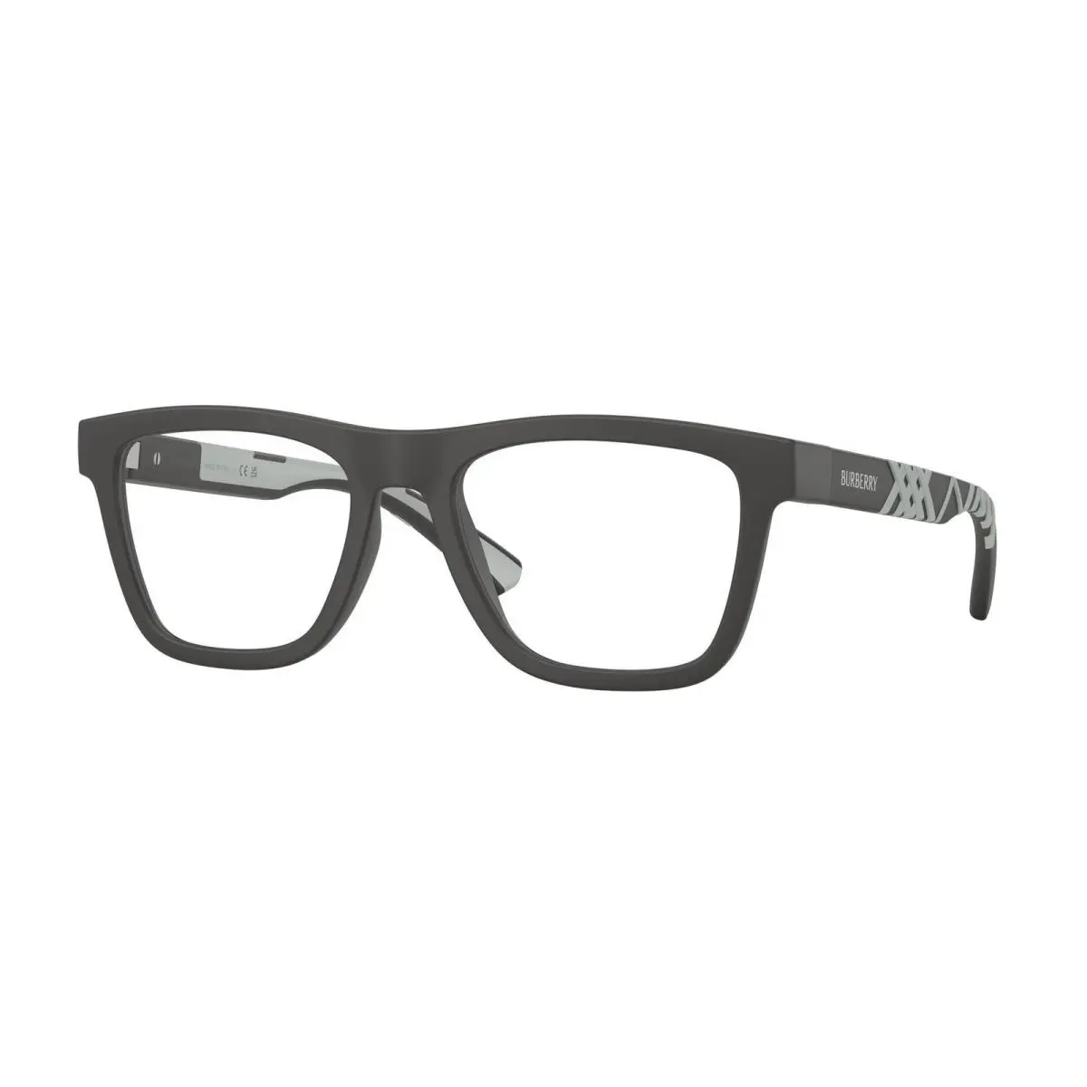 BE 2452 U Matte Grey Demo Lens 4233 Size 51 Eyeglasses by Burberry