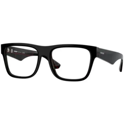 BE 2411 Top Black On Vintage Check 4121 Size 55 Eyeglasses by Burberry