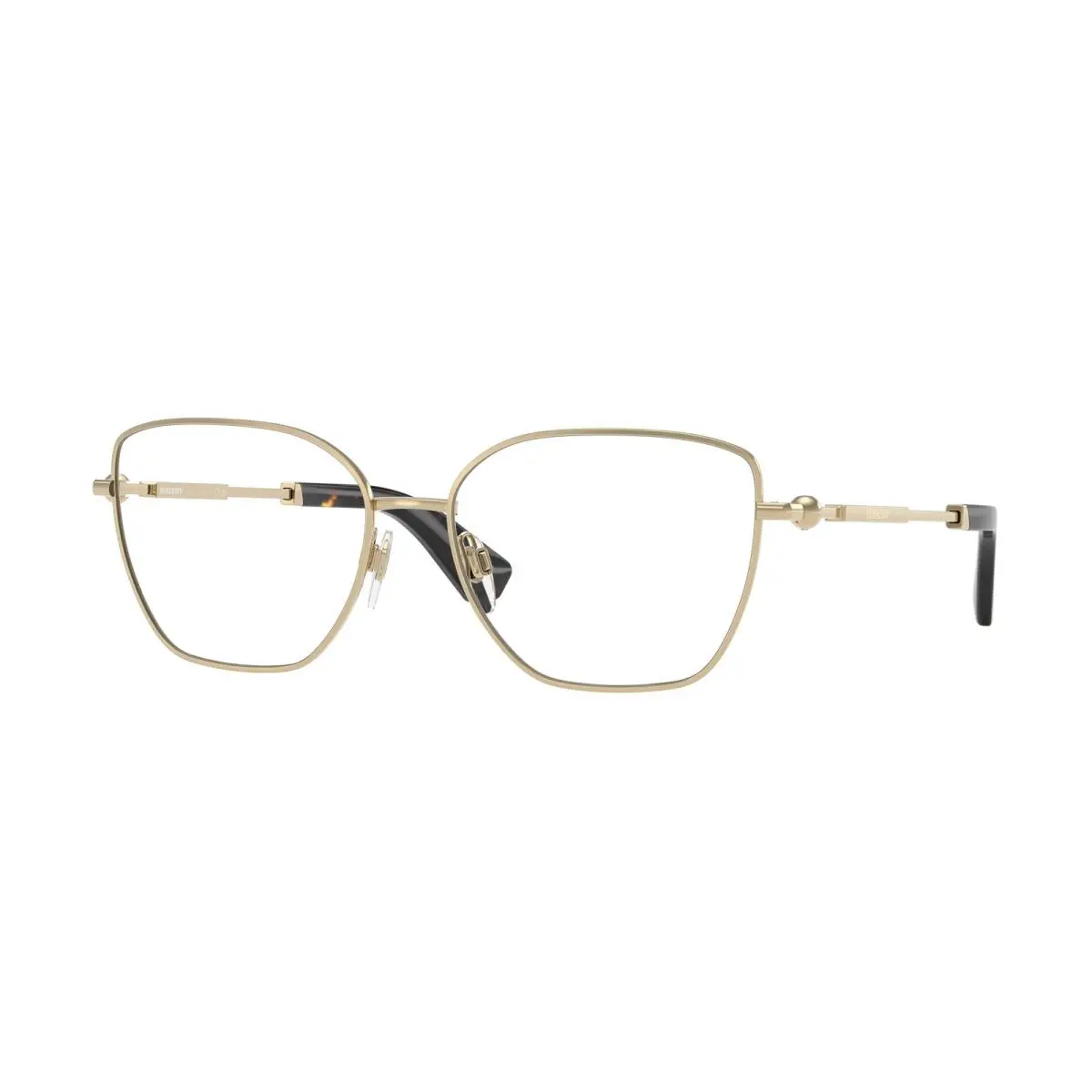 BE 1390 Light Gold Demo Lens 1109 Size 56 Eyeglasses by Burberry