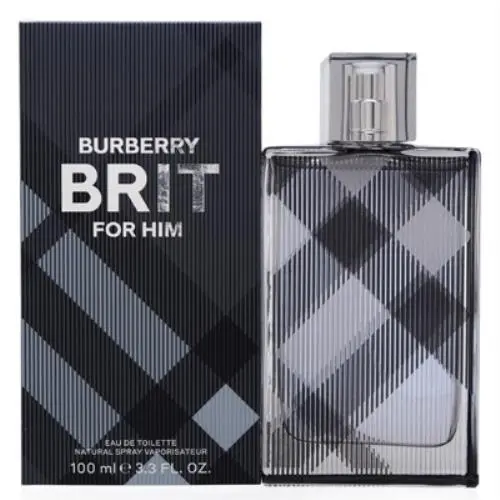 Burberry Brit Eau De Toilette 3.4 oz 100 ml For Men