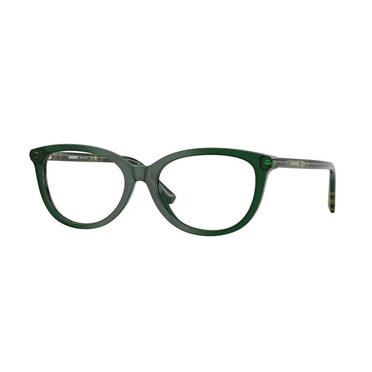 BE 2431 Green Demo Lens 4162 Size 52 Eyeglasses by Burberry