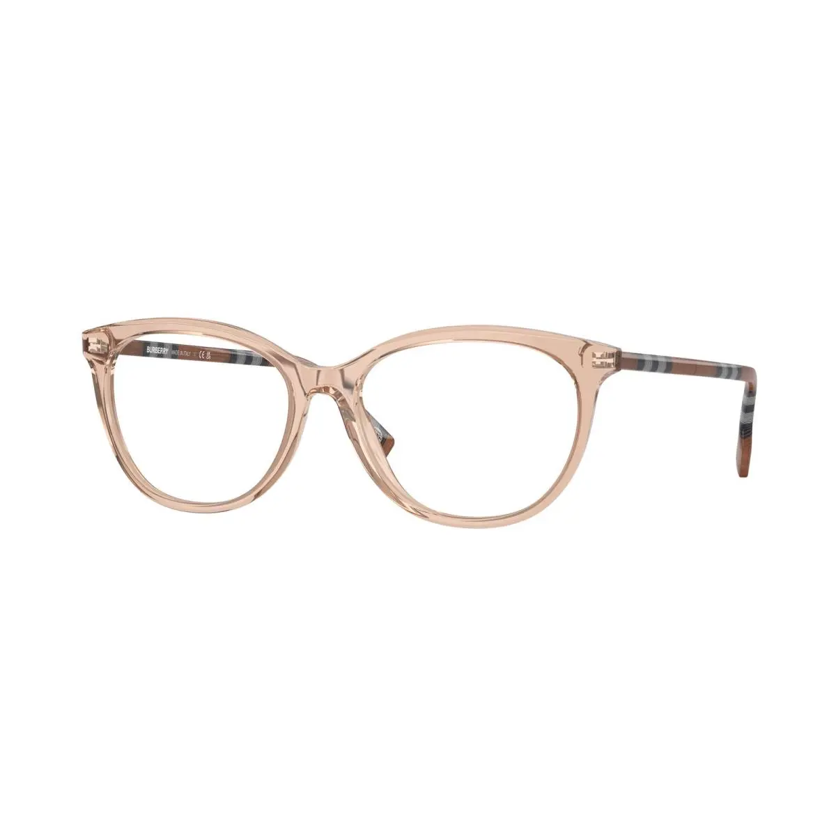 BE 2389 Peach 4088 Size 52 Eyeglasses by Burberry