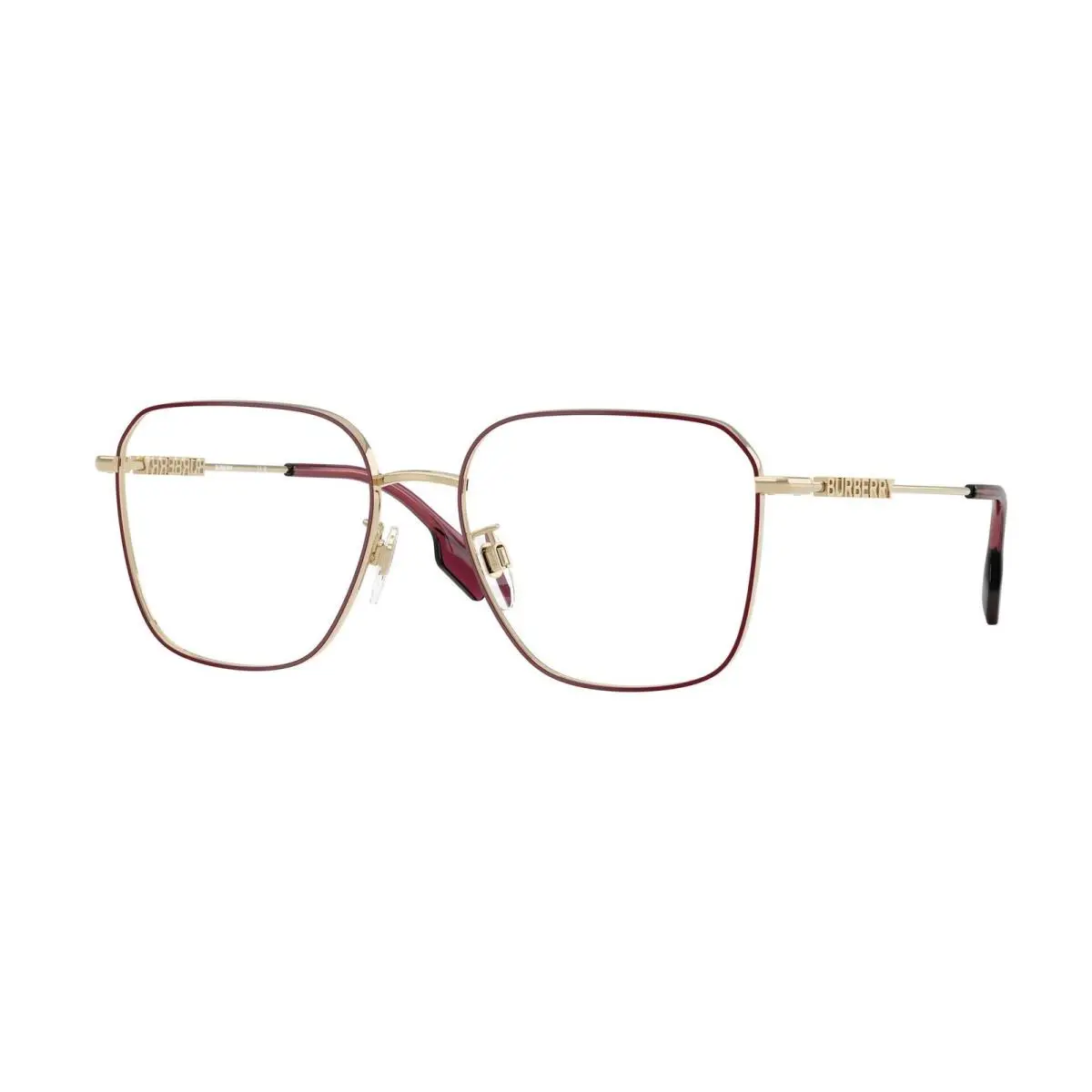 BE 1382 D Purple Demo Lens 1357 Size 55 Eyeglasses by Burberry