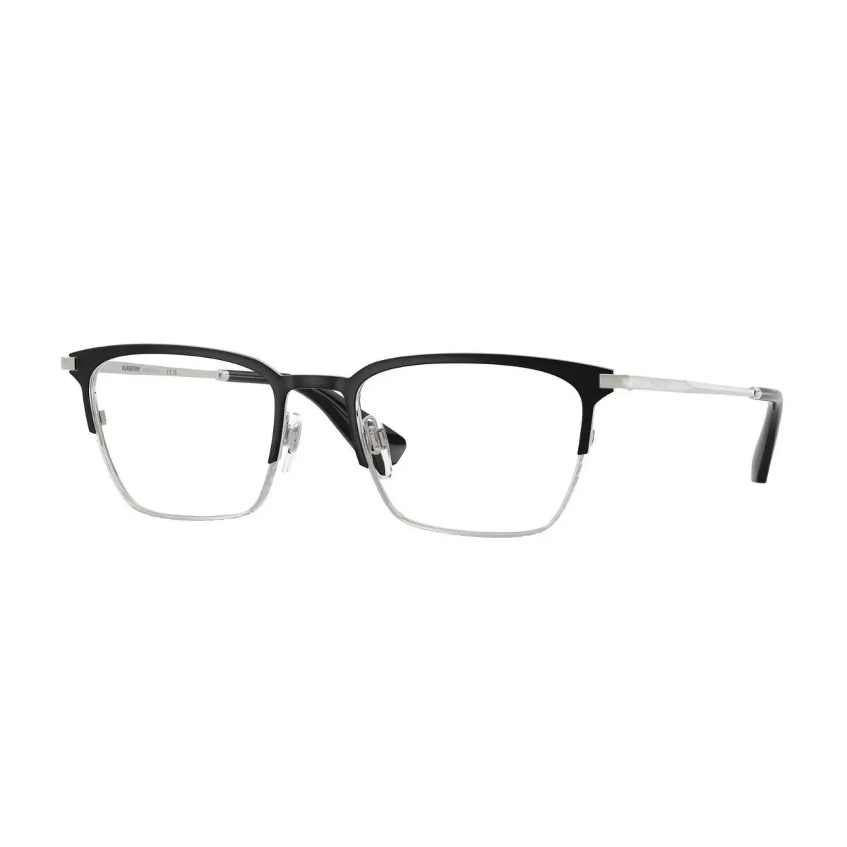 BE 1401 Black/silver Demo Lens 1005 Size 54 Eyeglasses by Burberry