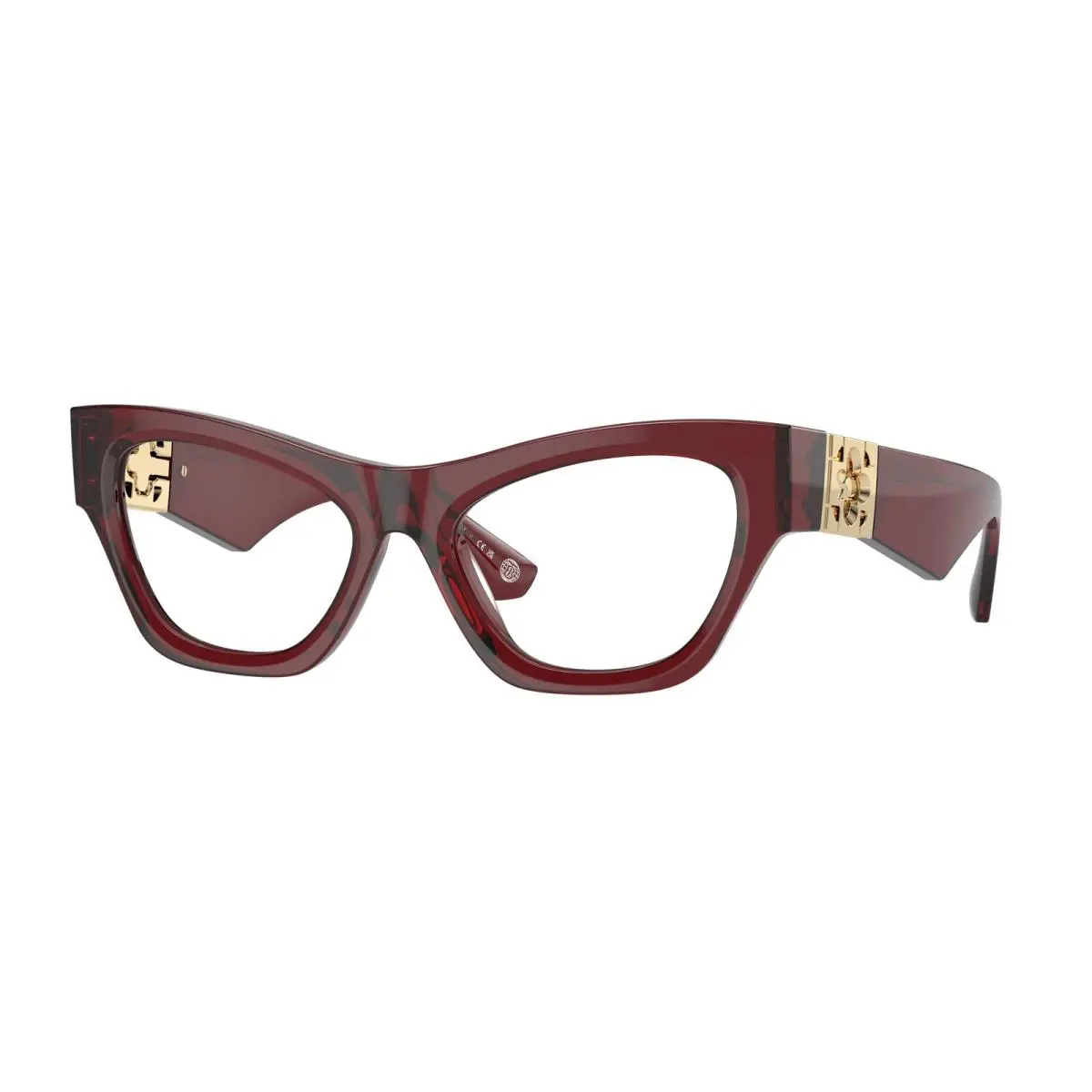 BE 2405 U Bordeaux 4128 Size 53 Eyeglasses by Burberry