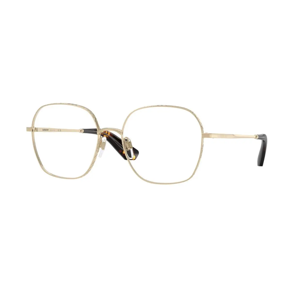 BE 1399 Light Gold Demo Lens 1109 Size 53 Eyeglasses by Burberry