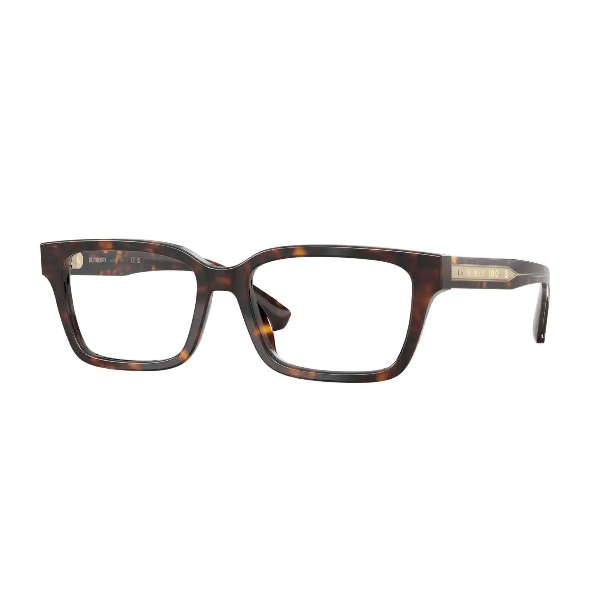 BE 2453 F Dark Havana Demo Lens 4205 Size 55 Eyeglasses by Burberry
